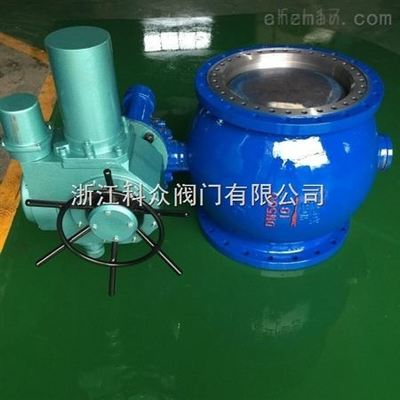 溫州PBQ940H大口徑電動偏心半球閥 化工管線領域的性能革新與標準選擇